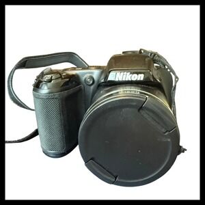 Nikon Coolpix L330 Digital Camera 26x Optical Zoom ED VR Black